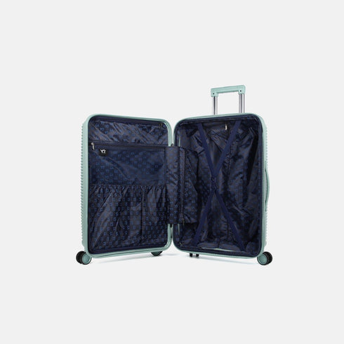 Βαλίτσα καμπίνας 55x39x20cm Y Not? AVI-51001 βεραμάν